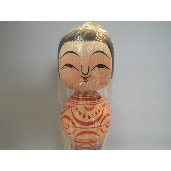 画像2: 109超美品 2000年3月 高さ28.5cm 直径6.4cm 津軽系 盛美津雄　こけし (2)